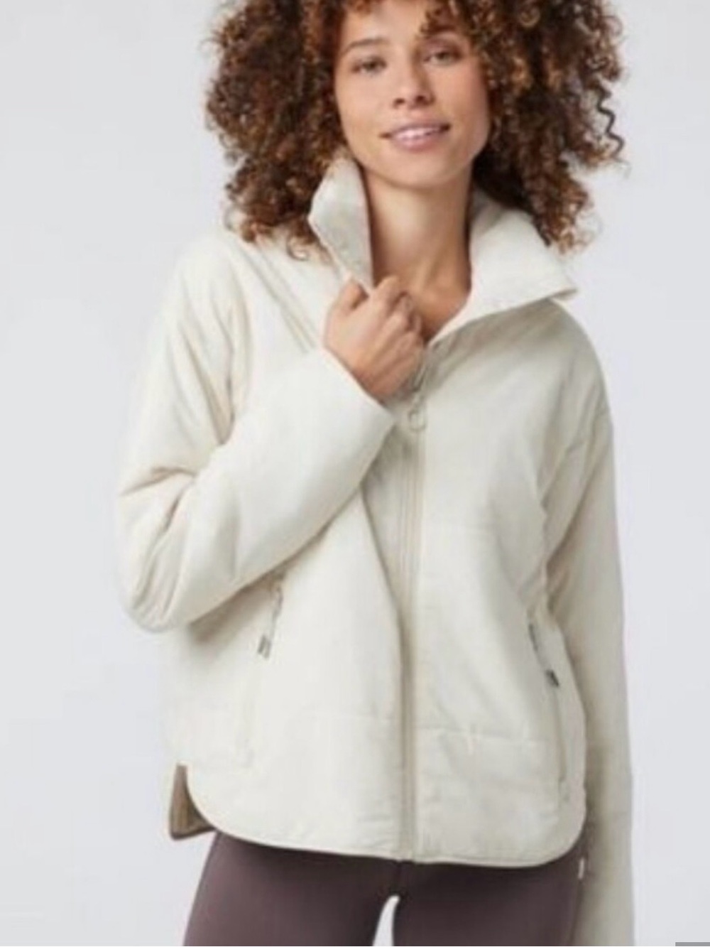 Vuori NWOT Canyon Insulated Jacket Bone Large
